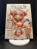 11"x7.87" Textured Glass Cutting Boards: Whisking Up Happiness