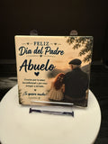 4X4 Matte Finish Ceramic Tile  Coaster:  Abuelo