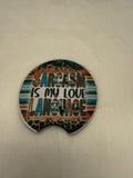Car Coasters: Sarcasm is my love language