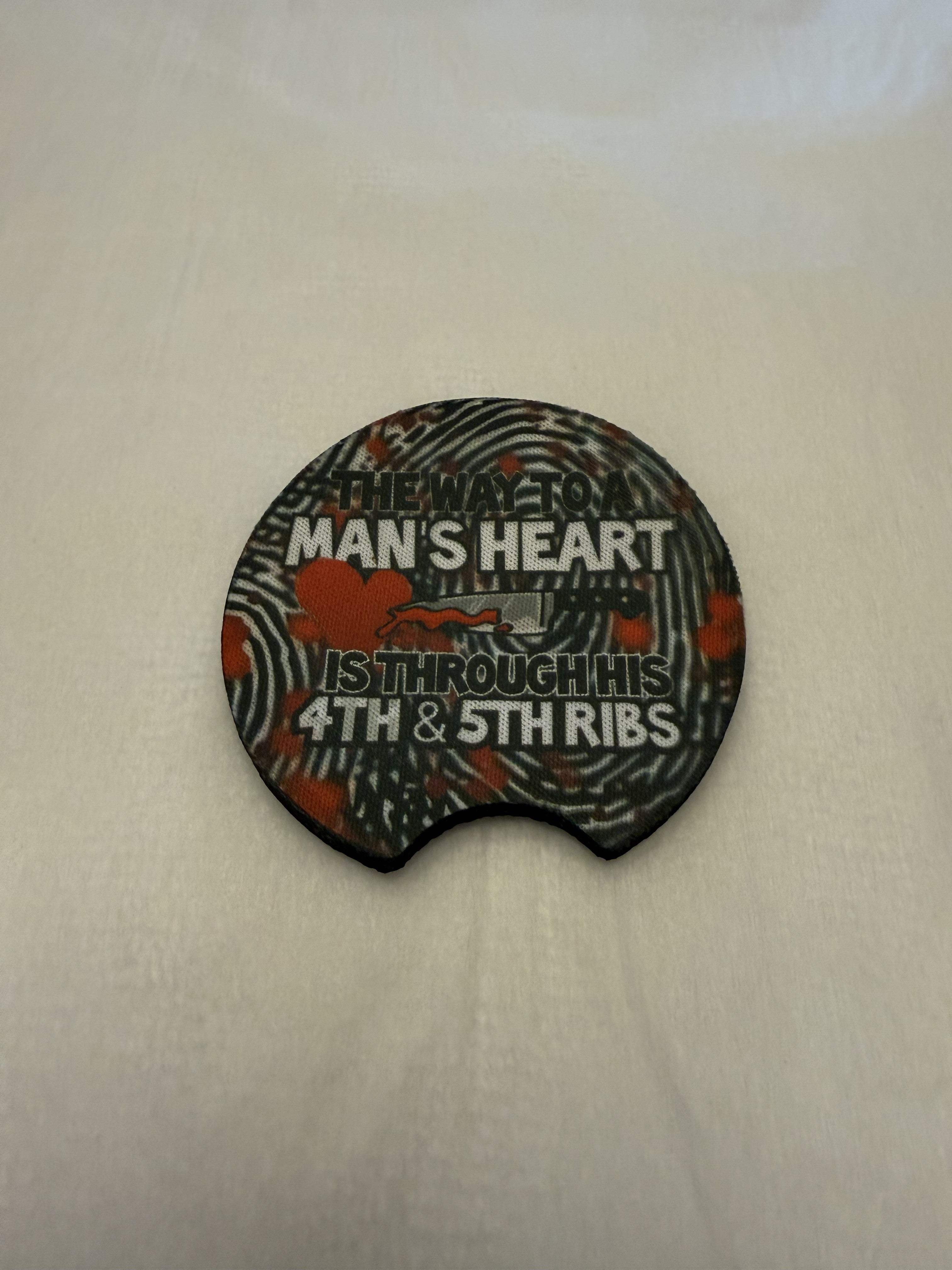 Car Coasters: The way to a man's heart